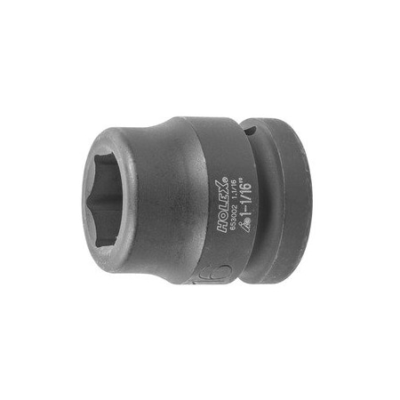 Holex Impact Socket, 1 inch Drive, 6 pt, 1-1/16 inch 653002 1.1/16